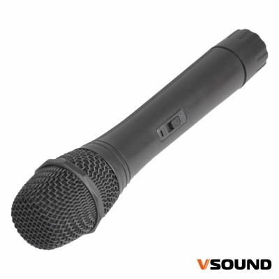 microfone preto VSOUND