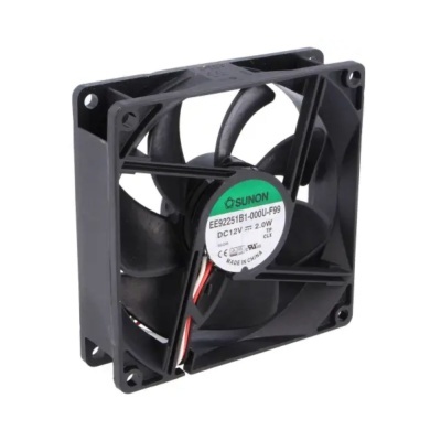 Ventoinha eletrónica preta SUNON EE92251B1
