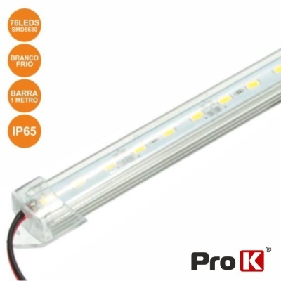Barra de luz LED com 76 LEDs e proteção IP65