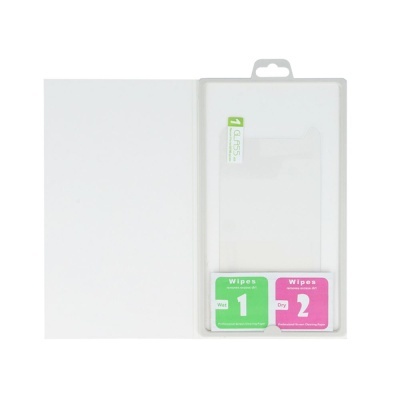 Protetor de ecrã de vidro temperado com panos de limpeza