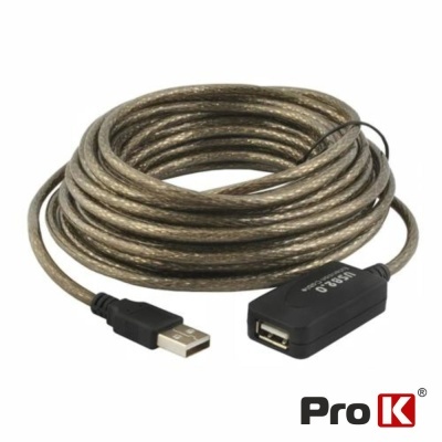 Cabo USB Pro K com unidade ativa e conectores USB