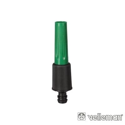 Bocal de aspersor verde e preto para rega