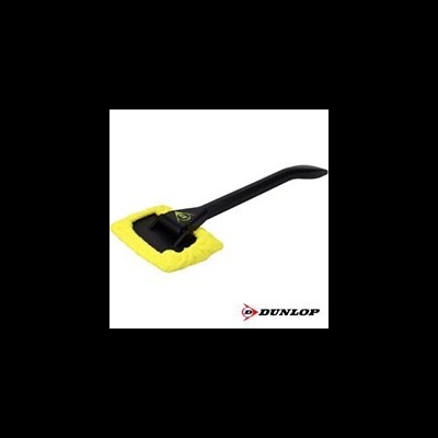 Pano amarelo para limpeza com cabo preto e logotipo Dunlop
