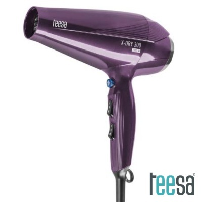 Secador de cabelo teesa X-DRY 300 roxo