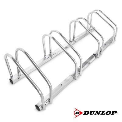 Suporte metálico para bicicletas com logotipo DUNLOP