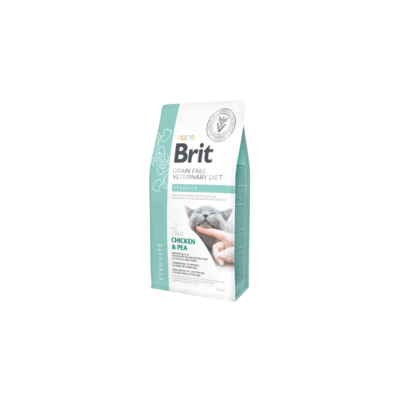 Pacote de comida para gatos Brit Grain Free Veterinary Diet Struvite