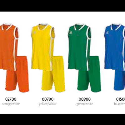 Conjuntos desportivos sem mangas para basquetebol em várias cores