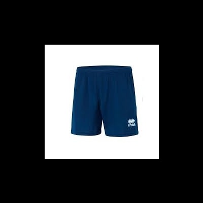 Calções desportivos azul escuro com logótipo branco