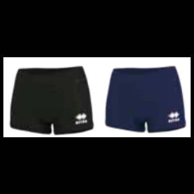 Calções justos preto e azul escuro com logótipo branco ARENA