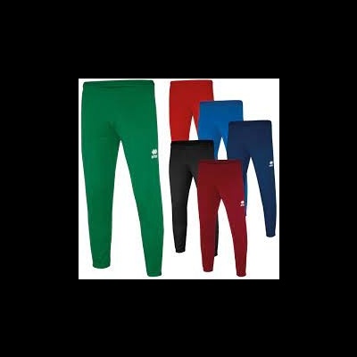 Calças desportivas coloridas com logótipo branco