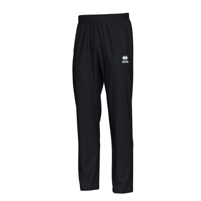 Calças desportivas pretas com logótipo Errea branco