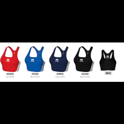 Conjunto de tops desportivos em várias cores com padrão de quatro pontinhos brancos