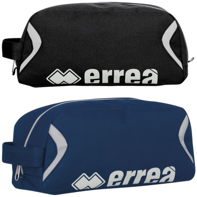 Sacos desportivos Errea preto e azul marinho com detalhes cinzentos