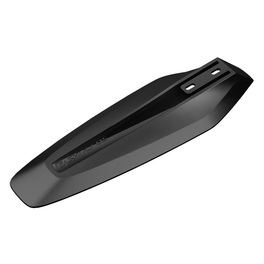 Guardalamas traseiro preto em plástico com texto DSX WHEELS