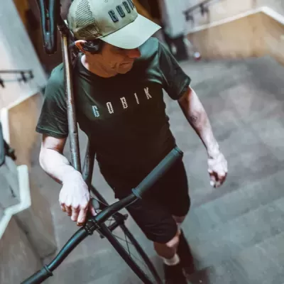 T-SHIRT&#x20;GOBIK&#x20;HOMEM&#x20;OVERLINES&#x20;ARMY