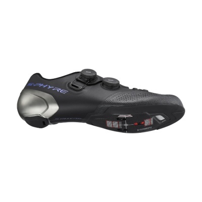 SAPATOS&#x20;ESTRADA&#x20;SHIMANO&#x20;S-PHYRE&#x20;RC902&#x20;-&#x20;PRETOS
