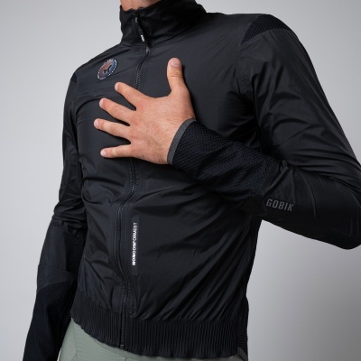 CASACO&#x20;GOBIK&#x20;EXO&#x20;2.0&#x20;UNISEXO&#x20;ROYAL&#x20;BLACK