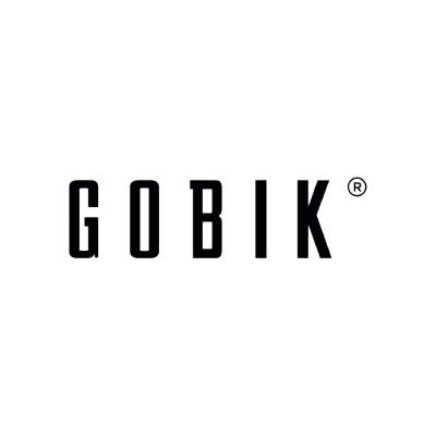Logótipo da marca GOBIK em preto sobre fundo branco