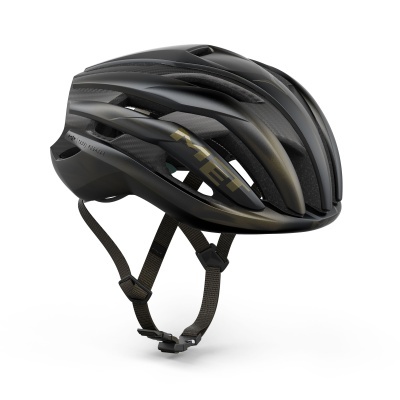 Capacete de bicicleta preto e cinzento com tiras ajustáveis
