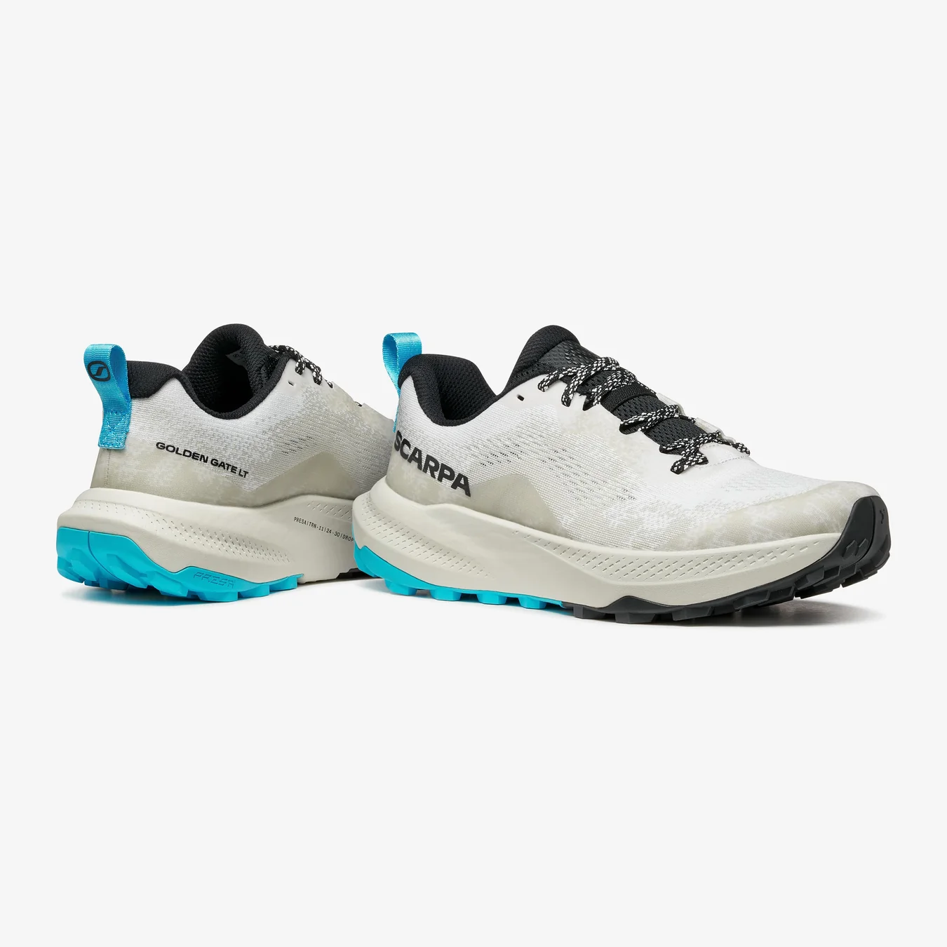 Sapatilhas de desporto SCARPA GOLDEN GATE LT bege com detalhes azul turquesa