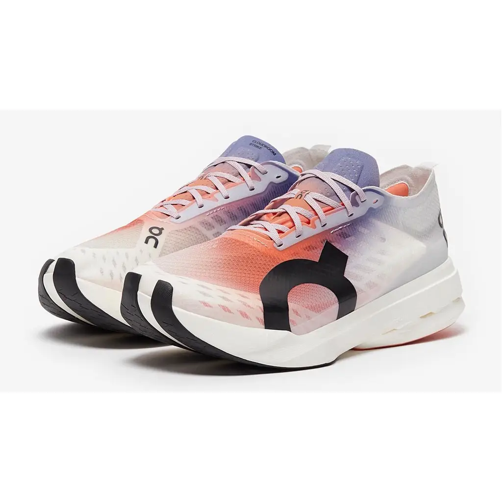 Sapatilhas desportivas coloridas com solado branco e logotipo preto