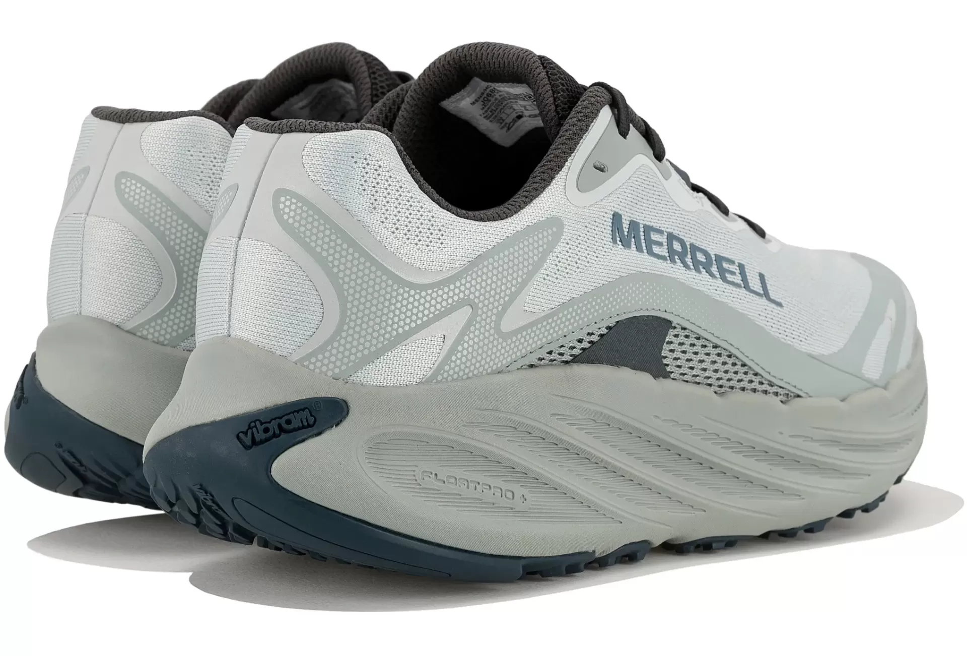 Sapatilhas desportivas Merrell brancas e cinza com sola Vibram