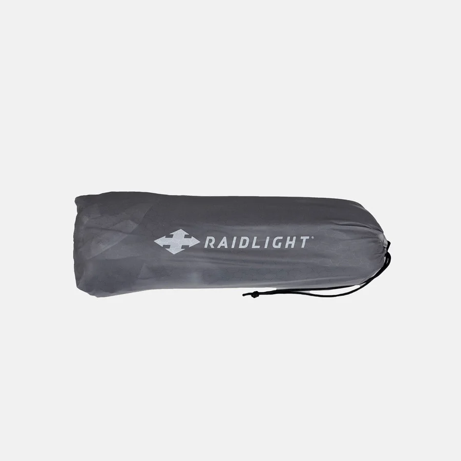 Bolsa cinzenta de transporte com logótipo RAIDLIGHT