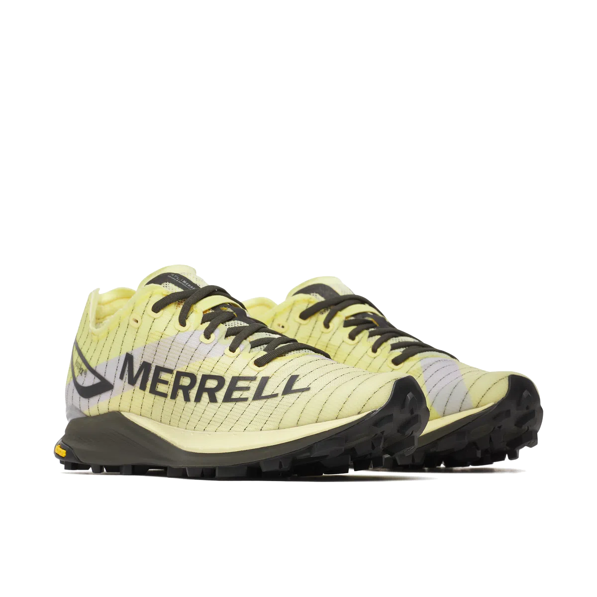 Sapatilhas desportivas Merrell amarelas com sola preta