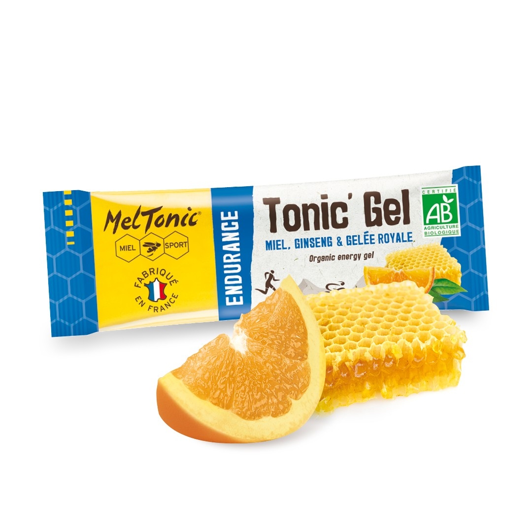 Gel energético MelTonic Tonic Gel Endurance com frutas e mel