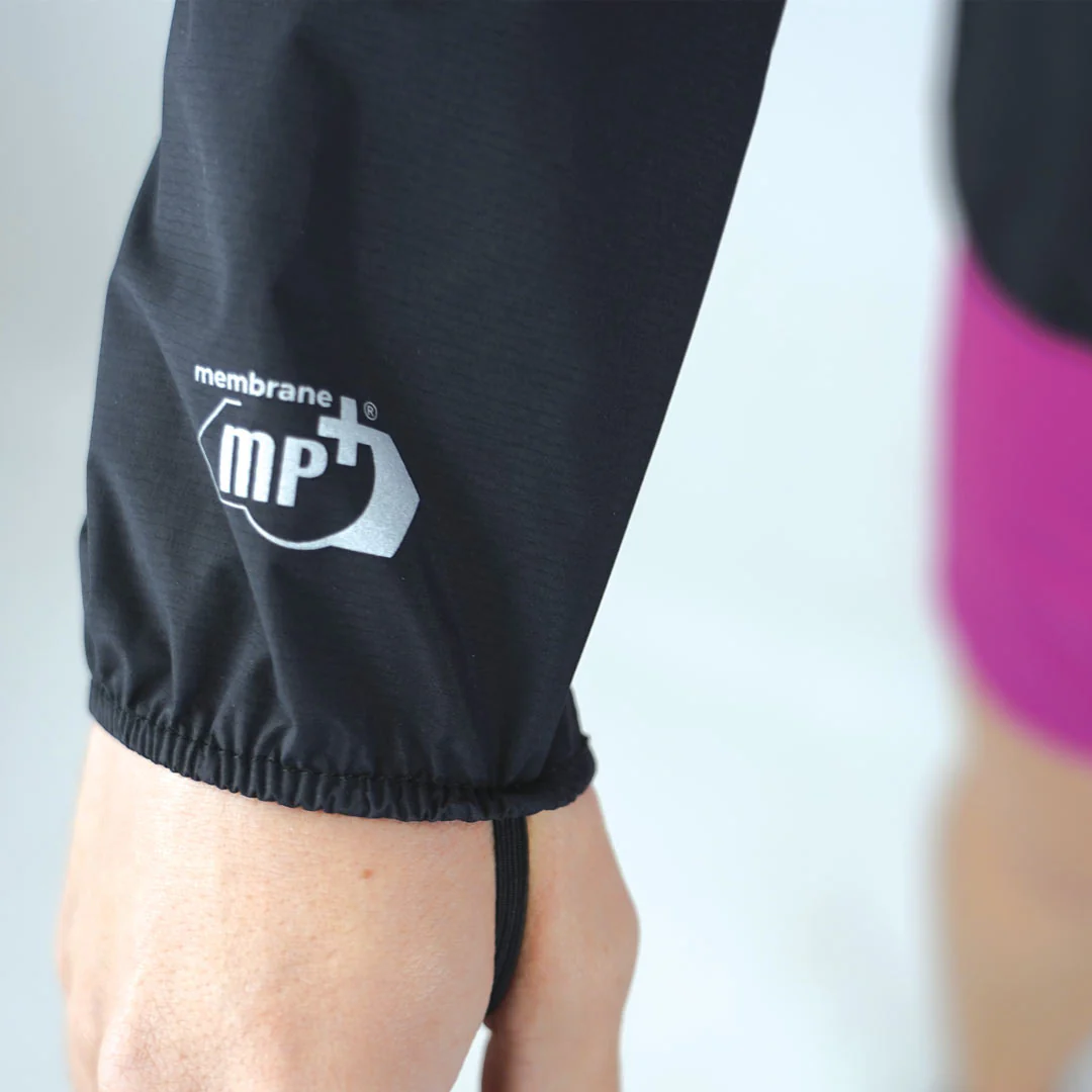 Manga preta com logótipo membrane mp+