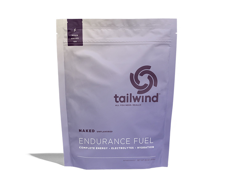 Saco de Tailwind Endurance Fuel Naked lilás e branco para energia e hidratação