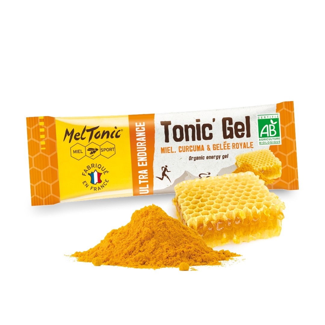 Barra energética MelTonic Tonic' Gel com mel, curcuma e geleia real