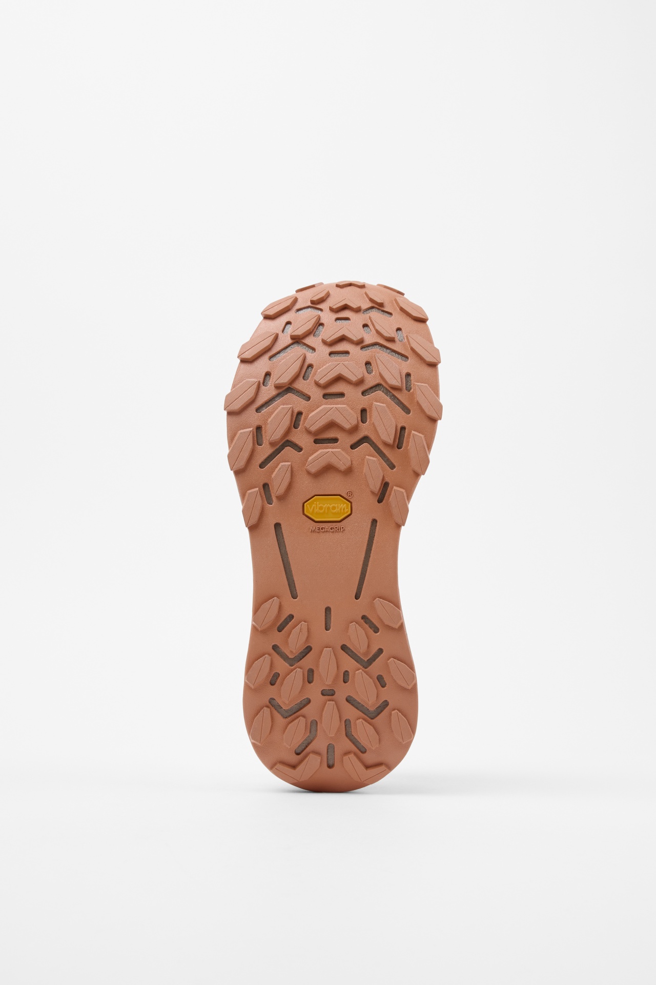 Sola de sapato castanha Vibram MEGAGRIP