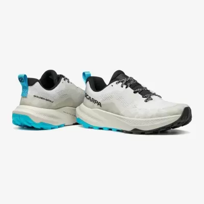 Sapatilhas de desporto SCARPA GOLDEN GATE LT bege com detalhes azul turquesa
