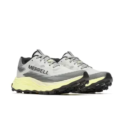 Ténis desportivos Merrell cinzentos com sola amarela