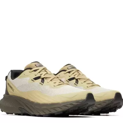 Sapatilhas de corrida Merrell bege e castanho