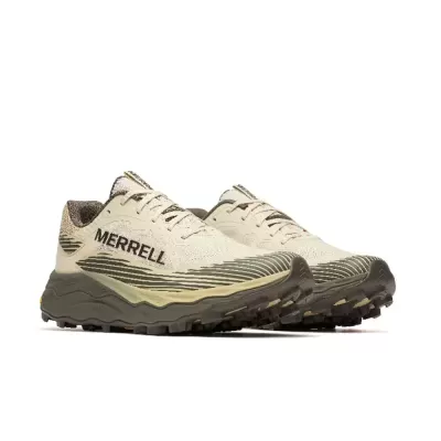 Par de sapatilhas Merrell bege com sola preta