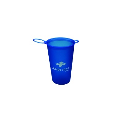 Copo de silicone azul RAIDLIGHT com alça dupla