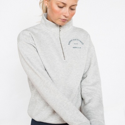 Camisola&#x20;manga&#x20;comprida&#x20;cinza&#x20;Pomme