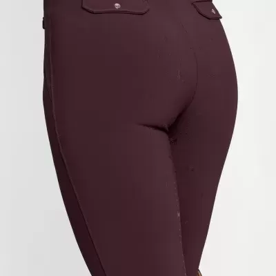 Cal&#x00E7;as&#x20;de&#x20;Equita&#x00E7;&#x00E3;o&#x20;Geo&#x20;Burgundy&#x20;Full&#x20;Grip&#x20;Maximilian