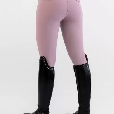 Cal&#x00E7;as&#x20;de&#x20;Equita&#x00E7;&#x00E3;o&#x20;Mauve&#x20;Full&#x20;Grip&#x20;Maximilian