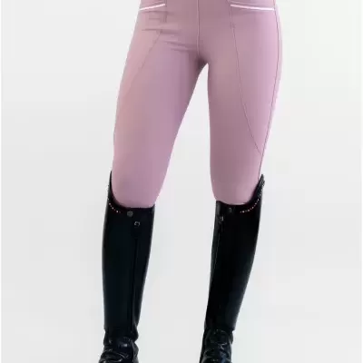 Cal&#x00E7;as&#x20;de&#x20;Equita&#x00E7;&#x00E3;o&#x20;Mauve&#x20;Full&#x20;Grip&#x20;Maximilian