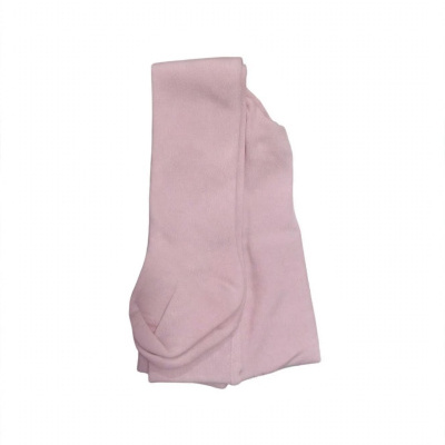 Meias rosa claro dobradas