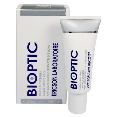 Embalagem e tubo do produto BIOPTIC anti-olheiras