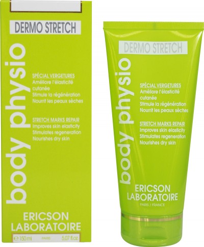 Creme Dermo Stretch da Ericson Laboratoire em embalagem verde-limão