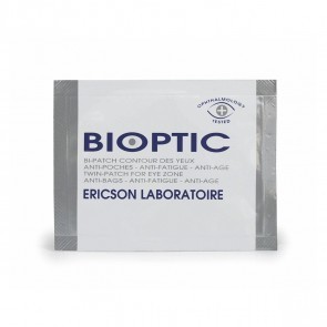 Embalagem branca do Bioptic de Ericson Laboratoire para olhos