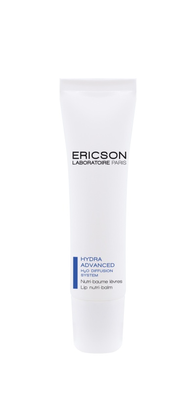 Creme em tubo branco ERICSON LABORATOIRE PARIS HYDRA ADVANCED para lábios