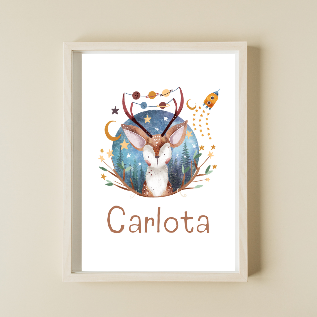 Ilustração com nome: "To the Moon" Ilustração com nome: "To the Moon"