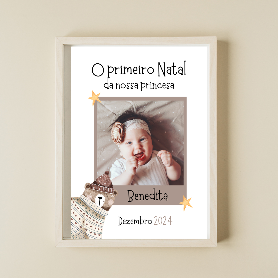 "O primeiro Natal da nossa princesa" "O primeiro Natal da nossa princesa"