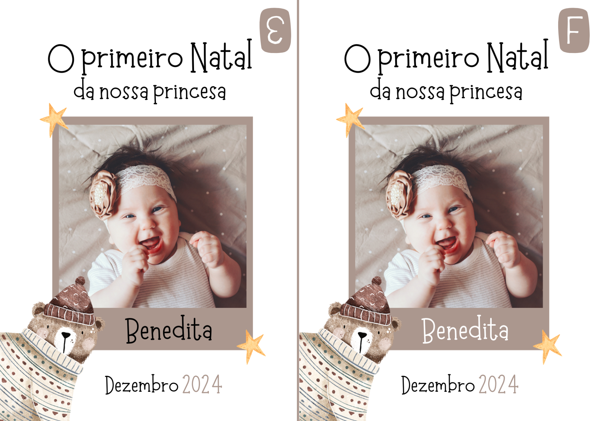 "O primeiro Natal da nossa princesa" "O primeiro Natal da nossa princesa"